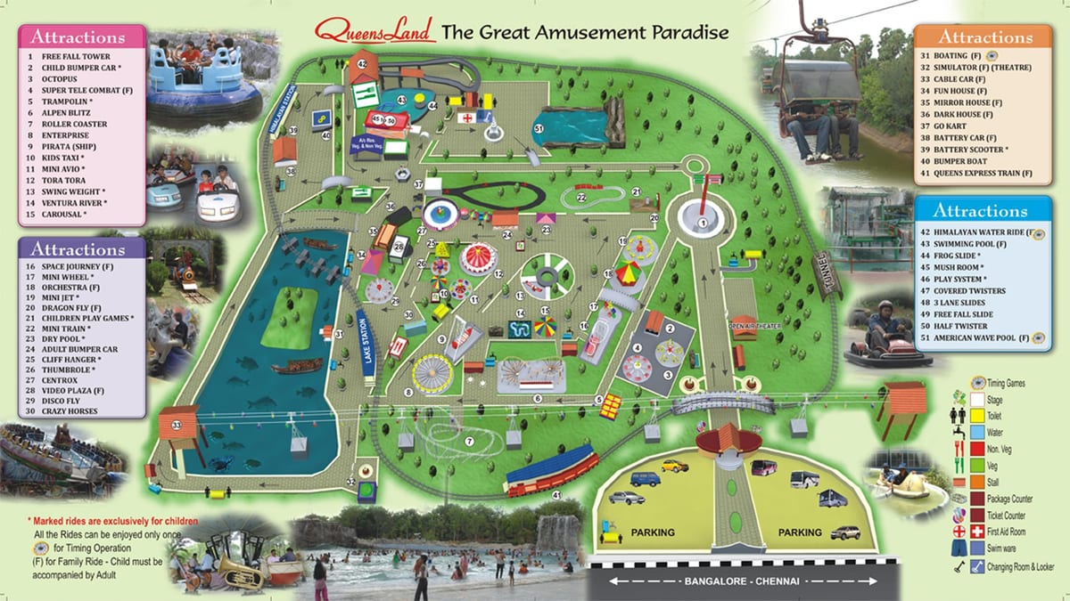 mappa del Queensland Chennai